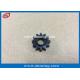 Black Mini Precision Stacker Gear 12 Tooth Hyosung ATM Replacement Parts
