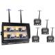 10 Inch Quad Split 4ch AHD Monitor Signal Wireless 1080P Car Reverse Camera Monitor Kit