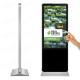 43 inch floor standing LCD photo booth touch screen kiosk with camera printer