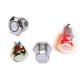 16mm illuminated stainless steel push button switch turn button switch