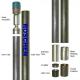 T6-76, 86, 101, 116, 131, 146 Triple tube (coreliners) for soft formation drilling