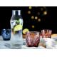 Tumbler Cup Solid Glass Products Whiskey Drinking Short Style Height 8.0cm