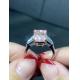 5.7ct Lab Diamond Jewelry Pink Cushion Cut Engagement Rings VS2