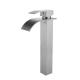 Electric Faucets Black Bathroom Water Tap Waterfall Single Wash Basin Sink Mixer Tap