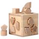 Eco-friendly Wooden 3D Building Blocks Creative Art Gift Home Ornament Decoration Solid Wood Kids Toys DIY wooden toy