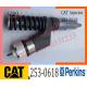Oem Fuel Injectors 253-0618 10R-2772 For Caterpillar C15 / C18 / C32 Engine