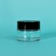 36mm Face Cream Container 15g Clear Glass Cosmetic Jars With Lids