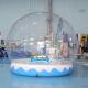 Blue Inflatable Bubble House With Jumping Pvc Transparent For Outdoor Party
