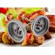 2 Stainless Steel Bimetal BBQ Meat Thermometer Heat Resistant With 105mm Probe