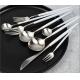 18/8 White Handle Stainless Steel Cutlery Set Flatware Set Dinnerware NC099 Whole Series