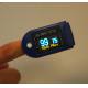 Yellow Child Finger Tip Pulse Oximeter Readings with SpO2 Display