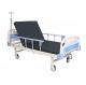 Stainless Steel 1 Crank Hospital Trolley Bed Clinic Patient Bed With Infusion Stand
