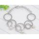 High Quality Silver Chain Bracelets For Women Nice Stainless Steel Jewelry 2420046