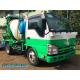 600P 130hp Isuzu Garbage Truck 10-12 Feet Spring Suspension