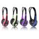 school Headphone Bass 40mW 105dB Music Production Wired Headphones For PC