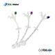 Practical Medical Silicone Gastrostomy Tube , Multipurpose Peg Feeding Tube