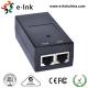 IP Camera Power Over Ethernet Passive POE Injector 24V 1A Output DIN Rail / Wall Mounted