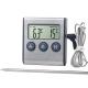 Instant Read Digital Meat BBQ Cooking Thermometer With Stainless Steel Probe