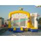 155KG Blue Inflatable Bouncy Castles Slide For Garden / Playground
