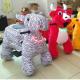 Hansel shopping mall kids entertainment ride on unicorn motorized plush animal