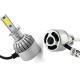 36 Watt 6000K H3 C6 COB Led Headlight Bulbs 3800LM Auto LED Headlight Bulbs
