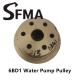 Iron OD140 Water Pump 6BD1 Engine Fan Pulley