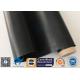 Black PTFE Coated Fiberglass Fabric 0.25mm Cloth For Hot Press