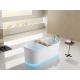 White Acrylic Free Standing Bathtub Bath SP1028 Comfortable To Sit And Lie