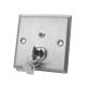 Anti - Vandal  Momentary Key Switch With Led Indicator Strong Stainless Steel Plate