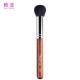 Black Fluffy Dense Animal Hair Makeup Brushes With Copper Ferrule