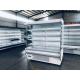 220V Air Curtain Cabinet 2 To 8 Degree Vegetable Display Freezer