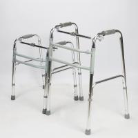 76cm Height Lightweight Aluminum Walker For Elderly Easy To Fold Walking Aids