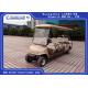 CE Approved Eight Seater Electric Club Car White Color ADC Separately Motor