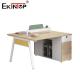 Industrial Style Office Workstation Office Desk with Storage Cabinet