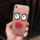 Soft TPU Glitter Glue Cute Cartoon Images Back Cover Cell Phone Case For iPhone 7 6s Plus