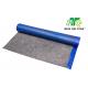 Blue Laminate Flooring Underlayment Recycled Fibers Felt Cushion Underlayment For Engineered Wood