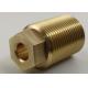Customized CNC Turning Parts / Brass Turned Parts Threaded For Auto Part