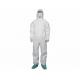 Adjustable Disposable Protective Suit Good Breathability Personnel Protection Microporous