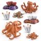 Squid Octopus Life Cycle Figure Model Toy For Boys Girls Kids