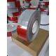 Safety DOT C2 Red And White Reflective Tape For Trailers Truck Strong Adhesive