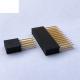2.54mm Pitch Female Pin Connector PCB Gold Plating 2-40P