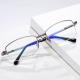 Promotion Metal Frame Reading Eyeglasses 139MM Anti Blue Light AC Lens