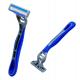 Virtual Guard New Style Razors With Flow - Thru Blade For Easy Shave And Quick Rinse