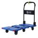 Retractable 6 Castor Foldable Cart Trolley Hand Pushing 400KG Loading