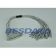 Grey EEG Electrodes EEG Adapter Cable Compatible With Most EEG Instruments