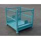 Wire Mesh Container Well Qualifed / Folding Steel Wire Container for storage