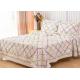 Geometric Full Size Quilt 3pcs Country Style Handmade Patchwork Quilt Bedding Sets