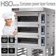 Electric Commercial Baking Pizza Oven 6-Tray Capacity 20.7kw Power 380V Voltage