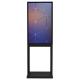 2K Outdoor LCD Advertising Display , 32'' Floor Standing Touch Screen Kiosk 2000 nits
