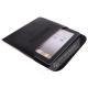Purple / Black Slim PU 7 Inch Tablet Sleeve with Velvet Interior, Fitted Envelop